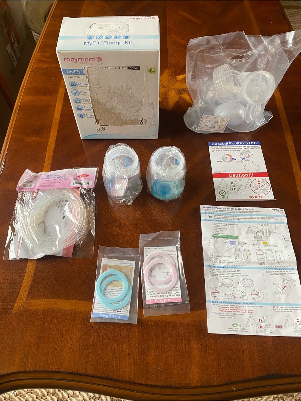 Maymom Instruction Sheet — Blue and Pink Graphics